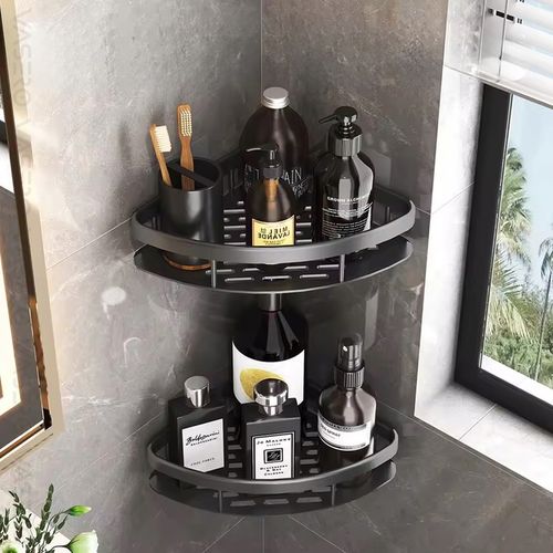 2x PÓŁKA POD PRYSZNIC wisząca samoprzylepna ścienna LOFT łazienka na Arena.pl