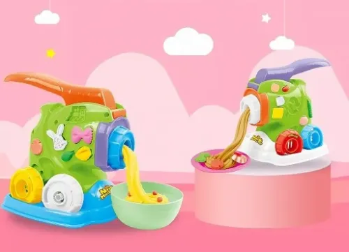 CIASTOLINA DUŻY ZESTAW Z MASZYNKĄ DO MAKARONU na Arena.pl