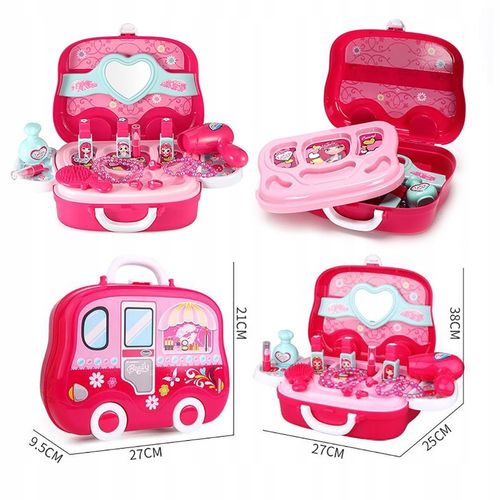 mała toaletka w walizce  008-917a na Arena.pl