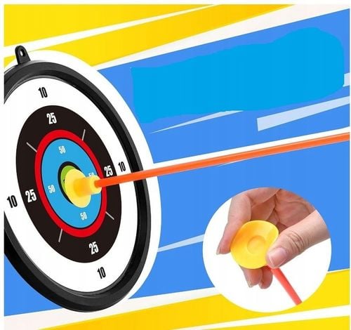 DUŻY ŁUK LED ŚWIECĄCY STRZAŁY TARCZA KOŁCZAN BEZPIECZNY ZESTAW STRZELECKI na Arena.pl