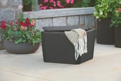 NAROŻNIK MARIE 6 OS TECHNORATTAN GRAFIT zdjęcie 3