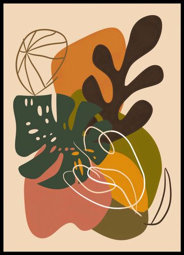 Plakat 50x70cm Leśna Kompozycja na Arena.pl