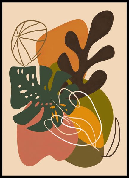 Plakat 50x70cm Leśna Kompozycja zdjęcie 2