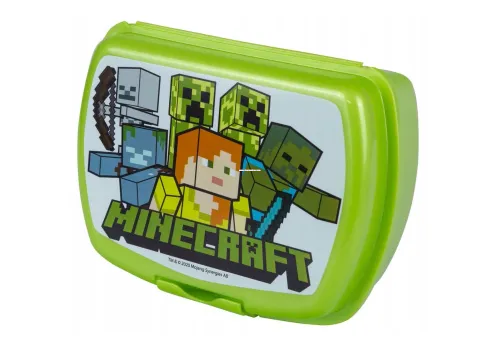 Śniadaniówka dla miłośników gry Minecraft Pojemnik na żywność dla dziecka na Arena.pl