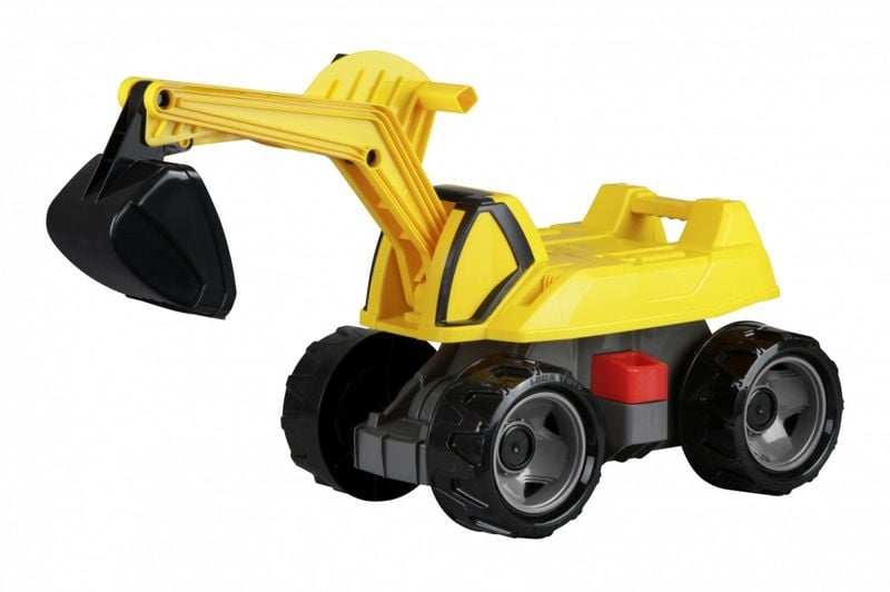 Koparka Giga Trucks w kartonie zdjęcie 1