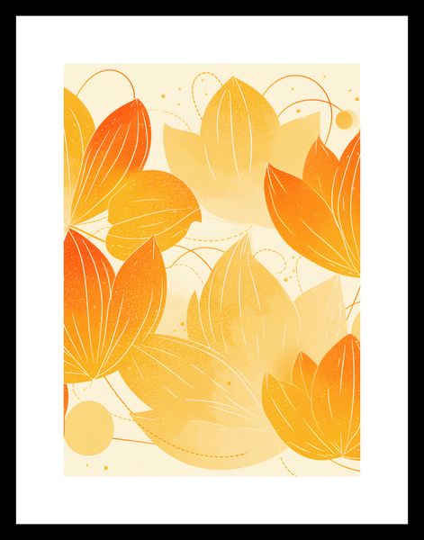 Plakat 39,5x55cm Jesienna Wizualizacja zdjęcie 3