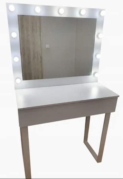 Toaletka do wizażu z lustrem 100 zdjęcie 1
