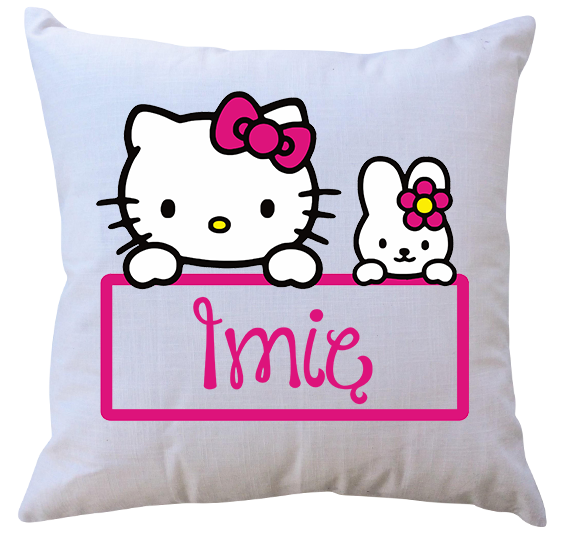 Poduszka Hello Kitty z imieniem zdjęcie 1