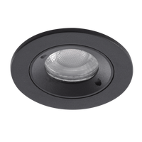 Podtynkowa lampa Tito AZ4139 oczko do sypialni czarna