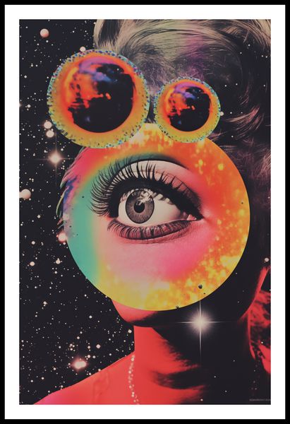 Plakat 53x81cm Oko w Kosmosie zdjęcie 3