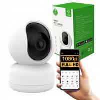 Kamera WIFI Wewnętrzna Domowa FULL HD Obrotowa 1080p USB Czujnik Ruchu WOOX