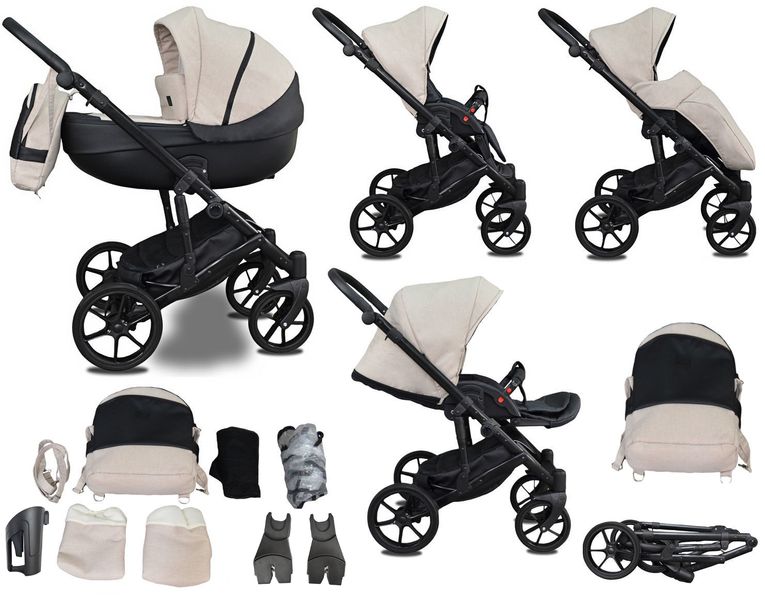WÓZEK DZIECIĘCY 2w1 NXT Adaptery do Maxi Cosi Cybex Xlander Recaro zdjęcie 11