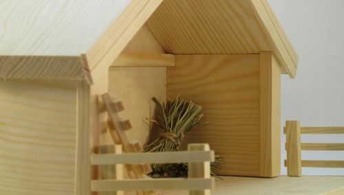 Szopka bożonarodzeniowa sosnowa +oświetlenie led na Arena.pl