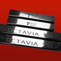 Listwa progowa SKODA OCTAVIA MK3 OCTAVIA TSI Stal nierdzewna 304 połysk 4sz