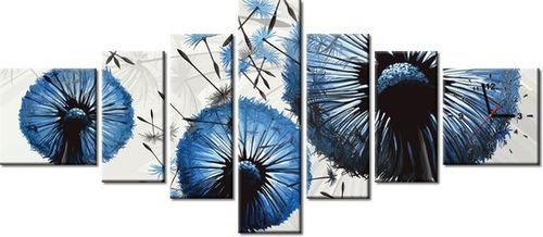 70CM 160CM ZEGAR 7 ELEME DMUCHAWCE NIEBIESKIM KOLORZE DRUK OBRAZ na Arena.pl