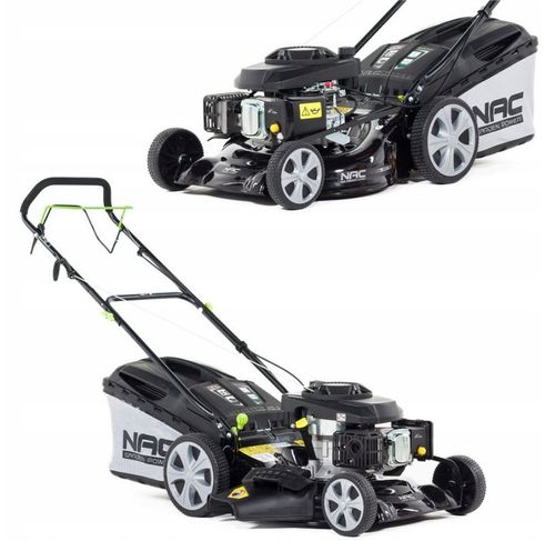 Kosiarka SPALINOWA z NAPĘDEM NAC 196 cm3 3,6 kW 51cm MIELENIE Wyrzut BOCZNY na Arena.pl