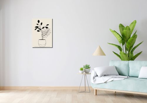 Obraz 40x60cm Prostota Doniczki na Arena.pl