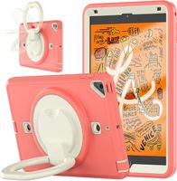 Etui do iPad Mini 5/4 7.9" Pancerne z Obrotową Podstawką Różowe
