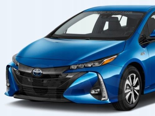 Toyota Prius Prime - Chromowane Listwy Grill Atrapy Zderzaka Tuning zdjęcie 2