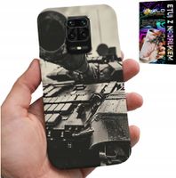 ETUI DO XIAOMI NOTE 9 PRO / 9S - CZOŁG POJAZDY WOJSKOWE MILITARIA + SZKŁO