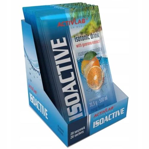 Activlab Isoactive napój izotoniczny 31,5gx20 Poma na Arena.pl