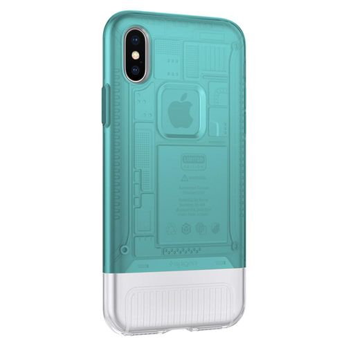 SPIGEN CLASSIC C1 Apple iPhone X - BONDI BLUE na Arena.pl