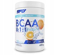 SFD BCAA 8:1:1 INSTANT 400G POMARAŃCZA AMINOKWASY REGENERACJA WYTRZYMAŁOŚĆ