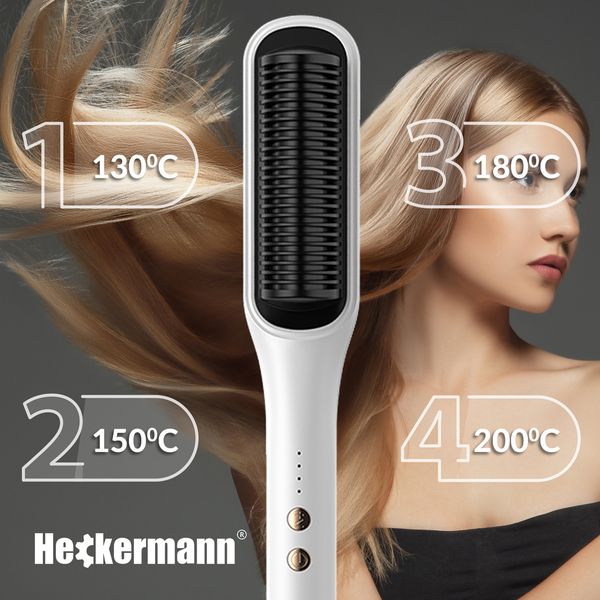 Prostownica Do Włosów Ceramiczna Ys668 Biała zdjęcie 6