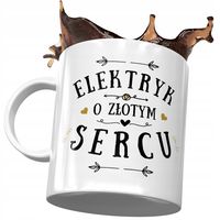Dla Elektryka Kubek Na Urodziny Na Prezent Z Nadrukiem Ze Zdjęciem