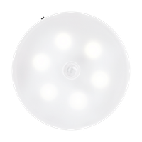 LAMPA NOCNA LED AKUMULATOROWA Z MAGNESEM I SENSOREM RUCHU