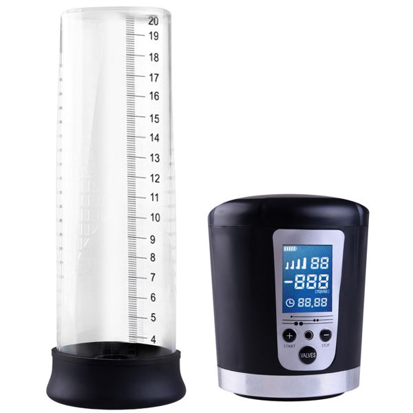 Automatyczna Pompka Do Penisa Lcd 4 Poziomy Ssania zdjęcie 3