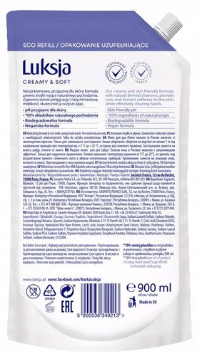 luksja kremowe mydło w płynie len i mleczko ryżowe 900 ml na Arena.pl
