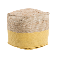 Puf 44 x 44 x 44 cm żółty KIRAMA