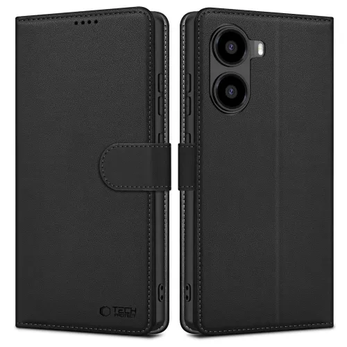Etui Tech-Protect Wallet na Xiaomi Poco X7 Pro 5G - czarne na Arena.pl