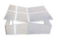 Mini szklarnia ogrodowa Inspekt zielnik z poliwęglanu 120 x100 cm