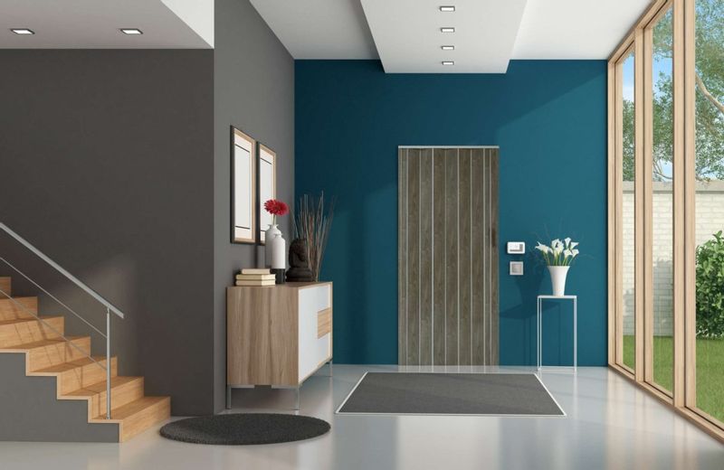 Drzwi harmonijkowe 001P DĄB GRAFIT MAT - 100 cm zdjęcie 6