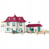 Schleich Horse Club Posiadłość wiejska i stadnina koni Lakeside 42706