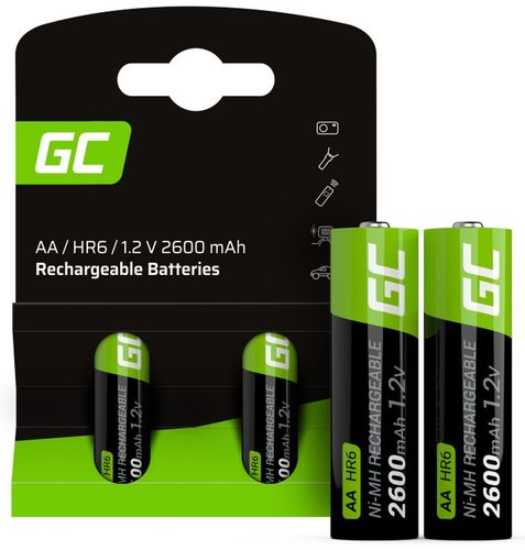 ŁADOWARKA AKUMULATORKÓW Ni-MH AA AAA LCD + 6x AKUMULATORKI 2600mAh AA R6 na Arena.pl