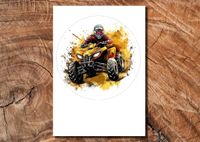 Wydruk cukrowy na tort A4 quad DIY