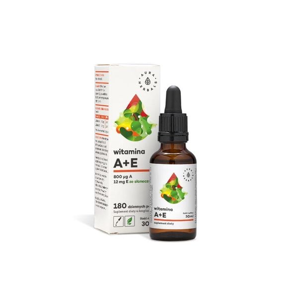 Witamina A+E krople 30ml - AURA zdjęcie 1