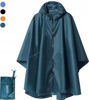 Płaszcz Przeciwdeszczowy Męski Damski Peleryna Przeciwdeszczowa Ponczo