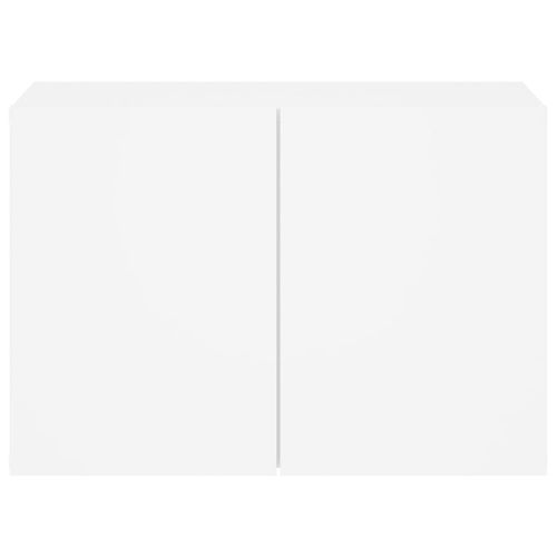 Ścienna szafka TV, biała, 60x30x41 cm na Arena.pl