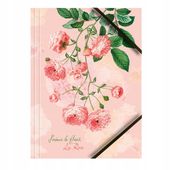 TECZKA Z GUMKĄ A4 RÓŻE NA RÓŻOWYM TLE BT601-D2 TETIS