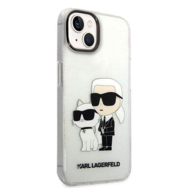 Etui Karl Lagerfeld do iPhone 15 Plus, iPhone 14 Plus, Przezroczysty zdjęcie 4