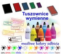 Tuszownica do pieczątki WAGRAF 5 i 5s Różne Kolory