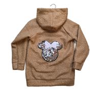 Bluza dziewczęca rozpinana z aplikacją na plecach r. 16A