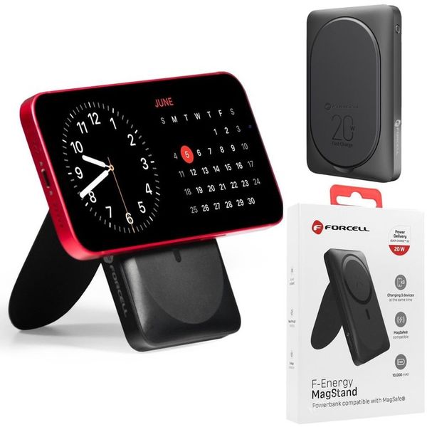 PowerBank Magnetic Wireless MagSafe USB-C 10000mAh do iPhone 15 / Pro /Max zdjęcie 1