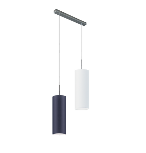 MADERA podwójna biała lampa wisząca E27 na Arena.pl