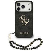 Etui Guess 4G Strap 4G Classic Logo do iPhone 17 Pro czarny