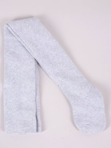 Rajstopy dziecięce bawełniane frotte szaro-czarne 2PAK 116-122 YOCLUB na Arena.pl